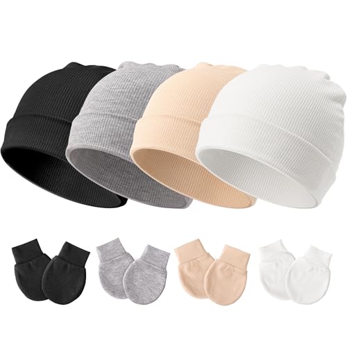 DRESHOW Neugeborenes Baby Mütze Hut und Handschuhe Set Beanie Bekleidung Unisex Infant Hut Kindergarten Mütze Baby Jungen Mädchen 0-3 Monate DRESHOW Neugeborenes Baby Mütze Hut und Handschuhe Set Beanie Bekleidung Unisex Infant Hut Kindergarten Mütze Baby Jungen Mädchen 0-3 Monate von DRESHOW