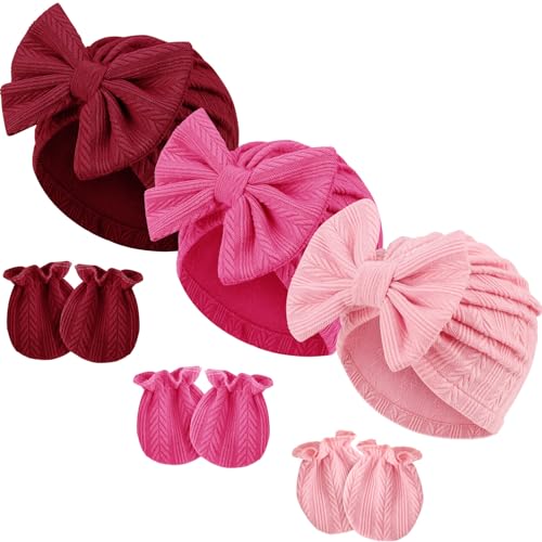 DRESHOW Neugeborenes Baby Mütze Hut und Handschuhe Set Beanie Bekleidung Unisex Infant Hut Kindergarten Mütze Baby Jungen Mädchen 0-6 Monate DRESHOW Neugeborenes Baby Mütze Hut und Handschuhe Set Beanie Bekleidung Unisex Infant Hut Kindergarten Mütze Baby Jungen Mädchen 0-6 Monate von DRESHOW
