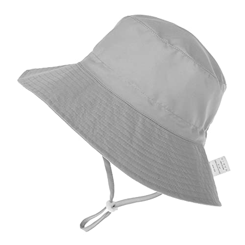 DRESHOW Unisex Baby Kleinkinder Sonnenhut Kappe Mütze Fischerhut Strandhut Kinder Baby Stern Sommerhut UV Schutz UPF 50+ von DRESHOW