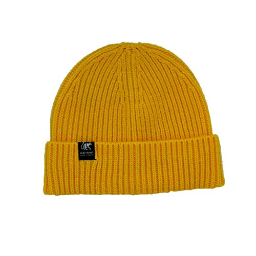 Dressed IN Music Play with ME - Surf Monkey® - Beanie Strickmütze für Herren/Damen, Einheitsgröße, Schwarz, Gold, One Size von Surf Monkey