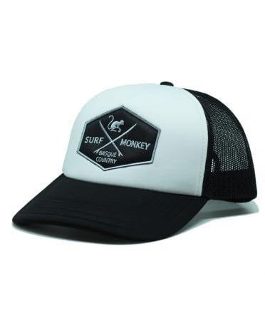 DRESSED IN MUSIC PLAY WITH ME Foam Trucker Cap Classic - Baseball Cap - Surf Monkey® - Kappe Herren/Damen - eine Größe (schwarz) von Surf Monkey