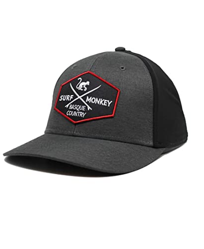 DRESSED IN MUSIC PLAY WITH ME Surf Monkey Trucker Sportmütze, schnelltrocknend, Schwarz , One size DRESSED IN MUSIC PLAY WITH ME Surf Monkey Trucker Sportmütze, schnelltrocknend, Schwarz , One size von Surf Monkey