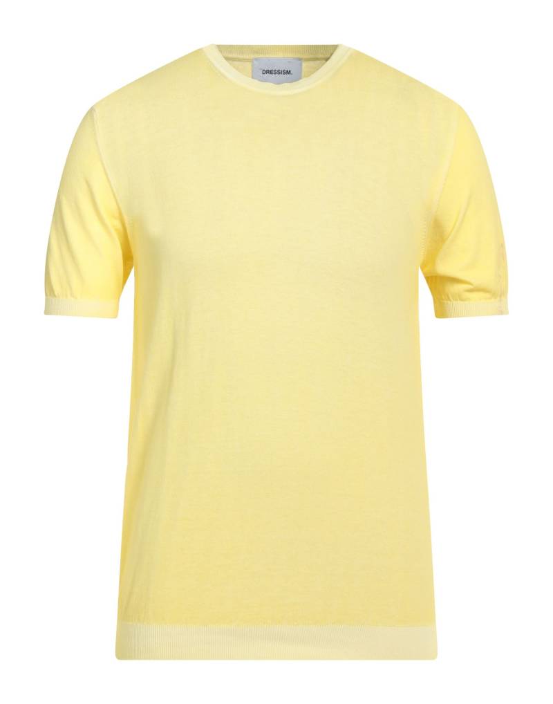 DRESSISM. Pullover Herren Gelb von DRESSISM.