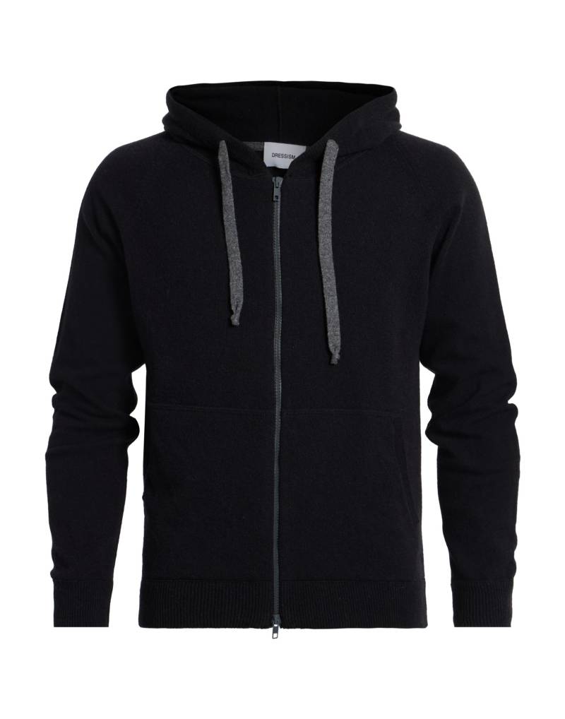 DRESSISM. Strickjacke Herren Schwarz von DRESSISM.