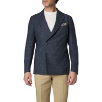 DRESSLER Herren Sakko blau meliert von DRESSLER