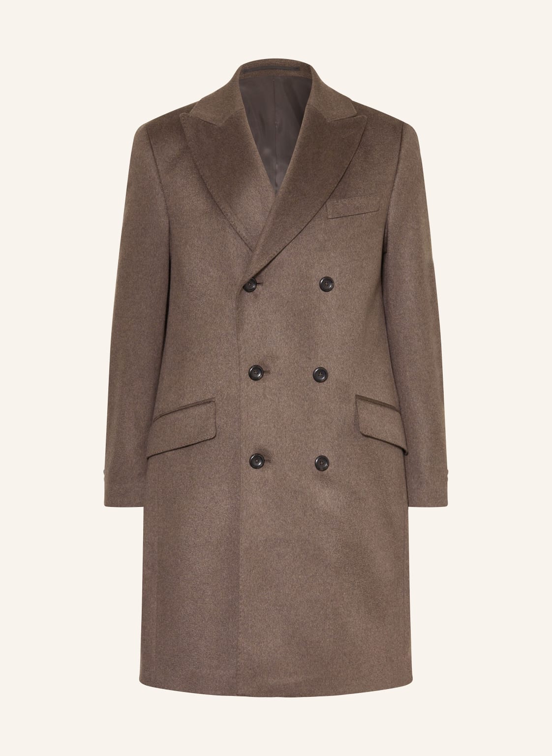 Dressler Cashmere-Mantel Ramon braun von DRESSLER