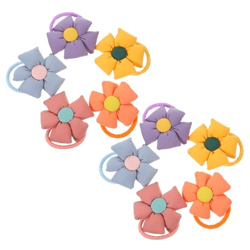 DRESSOOS 10er-pack Haargummis mit Blumenmuster Haar-accessoires für Mädchen Pferdeschwanzhalter für Dünnes Haar Sanfte Elastische Bänder Bezaubernde Haarseile mit Blumendesign für Mädchen DRESSOOS 10er-pack Haargummis mit Blumenmuster Haar-accessoires für Mädchen Pferdeschwanzhalter für Dünnes Haar Sanfte Elastische Bänder Bezaubernde Haarseile mit Blumendesign für Mädchen von DRESSOOS