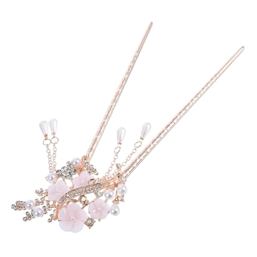DRESSOOS 2 Stücke Vintage Blume Haarnadel Stick Haar Essstäbchen Mit Quaste Frauen Haar Zubehör Für Partys DRESSOOS 2 Stücke Vintage Blume Haarnadel Stick Haar Essstäbchen Mit Quaste Frauen Haar Zubehör Für Partys von DRESSOOS