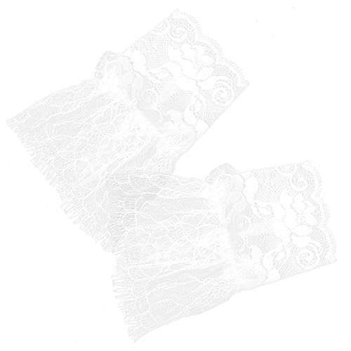 DRESSOOS 1 Paar Spitzen Armbänder, Spitzen Handgelenkmanschetten, Fingerlose Handmanschetten, Spitzen Handgelenkhandschuhe Für Damen, Fingerlose Spitzenhandschuhe Für Damen, von DRESSOOS