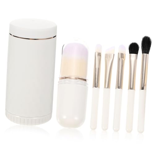 DRESSOOS Komplettes Make-up-pinselset Für Damen 6-teiliges Set Mit Lidschattenpinsel Lippenpinsel Foundation-pinsel Reisegröße Für Kosmetik- Und Beauty-tools von DRESSOOS