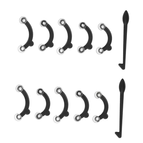 DRESSOOS 1 Satz Nasenschönheitsgerät Geschenkdekoration Flauschiger Schlüsselanhänger Wasserdichte Tickets -kit Webstuhl Lenker Für Mädchen Vintage - Fernglas Kabel Plastik Black von DRESSOOS