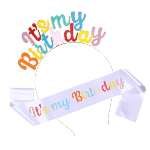 DRESSOOS Elegante Geburtstag Haar Decor Frauen Stirnband Schärpe Party Kopfschmuck Für Mädchen DRESSOOS Elegante Geburtstag Haar Decor Frauen Stirnband Schärpe Party Kopfschmuck Für Mädchen von DRESSOOS