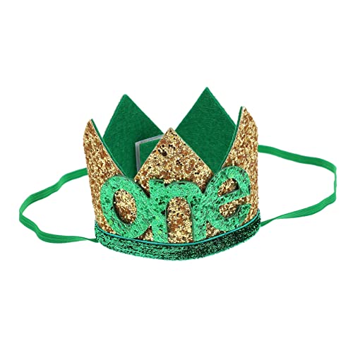DRESSOOS 1 Stück 1. Geburtstagsfeier Crown Haarband Kinder Geburtstagsfeier Crown Baby Schenken von DRESSOOS