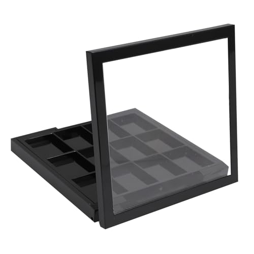 DRESSOOS Leere Lidschattenpalette 12 Fächer Aufbewahrungsbox für Mädchen-Make-up kompakte -Lidschattenschale für Frauen von DRESSOOS