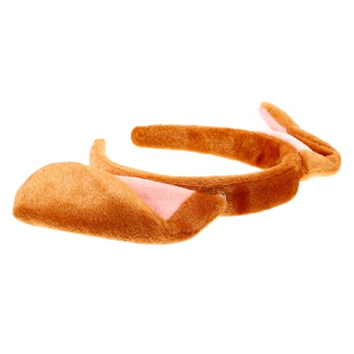 DRESSOOS Einzigartiges Haarband Mit Hundeohren Für Erwachsene Und Jugendliche Weich Und Dehnbar Für Rollenspiele Und Kreative Fotografie von DRESSOOS