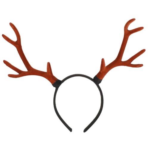 DRESSOOS 1stück Festliches Antler Haarband Für Weihnachten Einzigartige Rentier Geweih Kopfbedeckung Für Partys Cosplay Und Festlichkeiten Leicht Und Bequem Mit Niedlichem Design von DRESSOOS