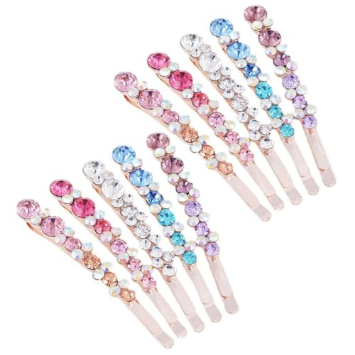 DRESSOOS Stilvolle Strass Haarspangen Braut Haarnadel Frauen Haar Bobby Pin Für Hochzeitskleid Haarnadel von DRESSOOS