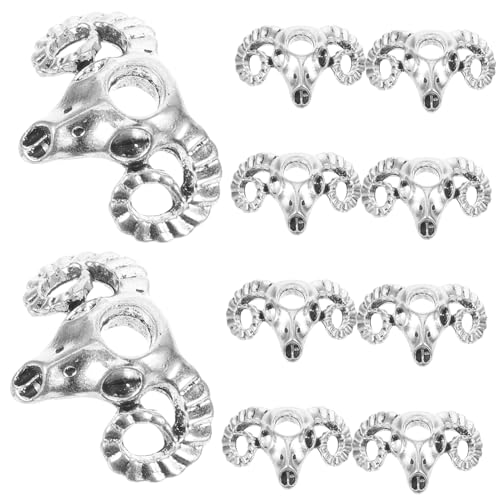 DRESSOOS 10 Stück Teiliges Haarzopf Schmuck Dreadlocks Zubehör mit Tierkopf Design Flexible Haarschmuck für Geflochtene Haare Langlebige Einfach Anzubringen Entfernen DRESSOOS 10 Stück Teiliges Haarzopf Schmuck Dreadlocks Zubehör mit Tierkopf Design Flexible Haarschmuck für Geflochtene Haare Langlebige Einfach Anzubringen Entfernen von DRESSOOS