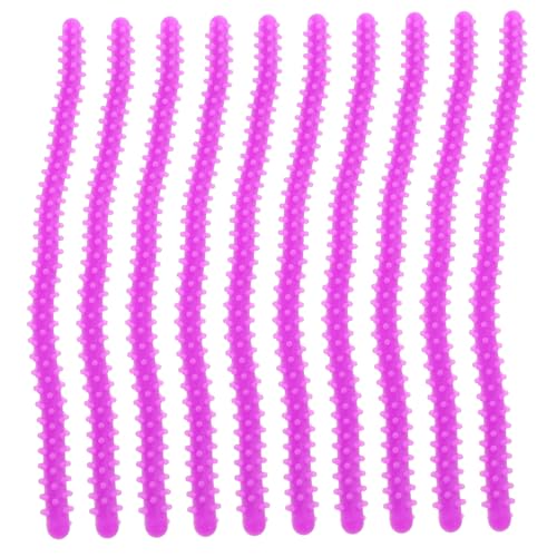 DRESSOOS 10stücke Spiral-dauerwellenstäbe Wiederverwendbare Lockenwickler Aus Silikon Für Frauen Einfaches Design Guter Lockeneffekt Kompakt Und Tragbar Für Heimgebrauch Und Reisen von DRESSOOS