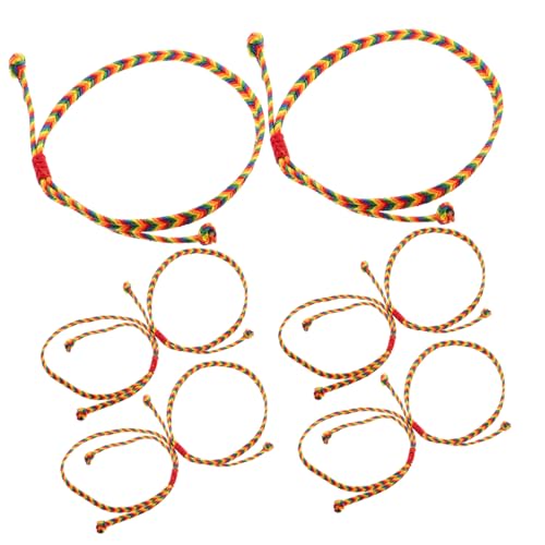 DRESSOOS 10 Stück Verstellbare Bunte Strandarmbänder Handgefertigt Handgewebte Freundschaftsarmbänder Boho Ethno Schmuck für Damen Sommer Beach Party DRESSOOS 10 Stück Verstellbare Bunte Strandarmbänder Handgefertigt Handgewebte Freundschaftsarmbänder Boho Ethno Schmuck für Damen Sommer Beach Party von DRESSOOS