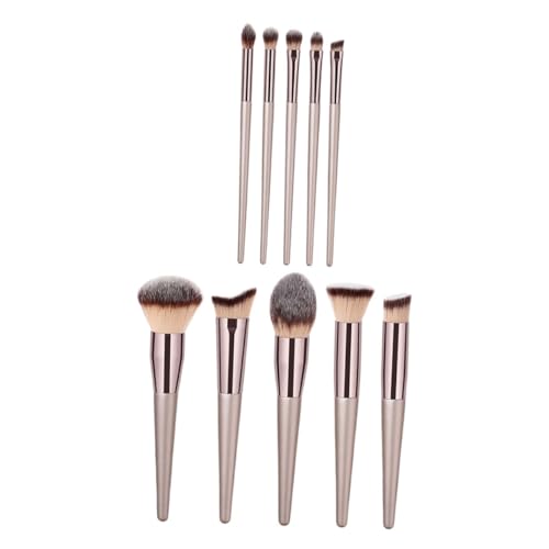 DRESSOOS 10-teiliges Make-up-pinsel-set Foundation Rouge Lidschatten Concealer Lippenpinsel Beauty-tool-kit DRESSOOS 10-teiliges Make-up-pinsel-set Foundation Rouge Lidschatten Concealer Lippenpinsel Beauty-tool-kit von DRESSOOS
