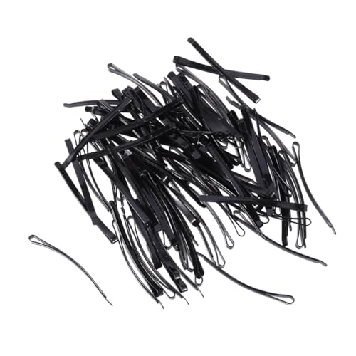 DRESSOOS Haarnadeln 100 Stück Schwarz Metall Haarspangen Klassische Bobby Pins Haarschmuck für Frauen und Mädchen von DRESSOOS