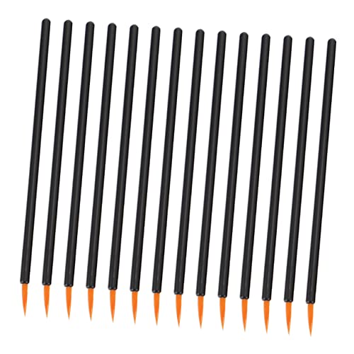 DRESSOOS 100-teiliges Make-up-pinsel-set Eyeliner-pinsel Robustes Material Für Den Heim-salongebrauch Schwarz von DRESSOOS