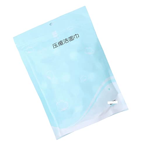 DRESSOOS 100stücke Reis Einweg Komprimiert Handtuch Mini Einmalige Gesichts Wasserabsorbierendes Vlieshandtuch Für Reisen Sport Und Haushalt von DRESSOOS