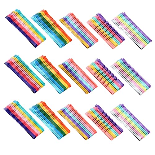 DRESSOOS 100stücke Haarnadeln Bunte Haarspangen Mädchen Zubehör Party Festivals Schmuck Haar Clips Barrettes Dekorieren Schonend Tragen von DRESSOOS