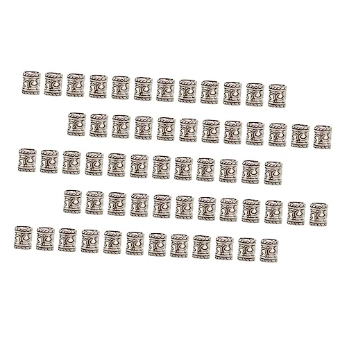 DRESSOOS 100stücke Dreadlock Ringe Vintage Haaraccessoires Für Flechtfrisuren Vielseitige Haarschmuck Cuffs Aus Langlebigem Material Für Kreative Frisuren Und Haarverlängerungen von DRESSOOS