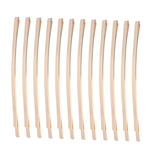 DRESSOOS 100stücke Metall Haarnadeln Goldfarben Einfache Haarspangen Aus Metall Bobby Pins Für Mädchen Und Frauen Haarspangen Accessoires Für Verschiedene Outfits von DRESSOOS