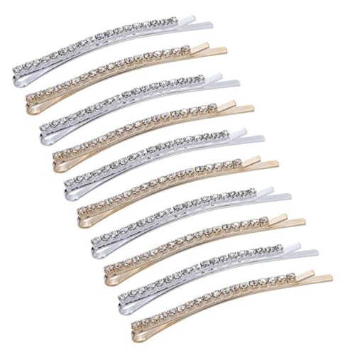 DRESSOOS Elegante Haarnadel Mit Strasssteinen 10 Stück Haarnadeln Für Mädchen Und Frauen Haar-accessoire Für Hochzeiten Bankette Und Partys von DRESSOOS