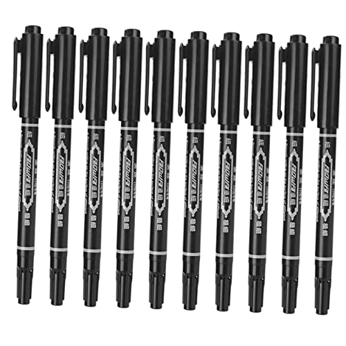 DRESSOOS 10stücke Markierungsstift Hautstift Augenbrauen-mapping-stift Microblading-augenbrauenstift Tätowierungs-mapping-tool Einfacher Ölstift Augenbrauen-make-up-stift Haut-tätowierstift von DRESSOOS