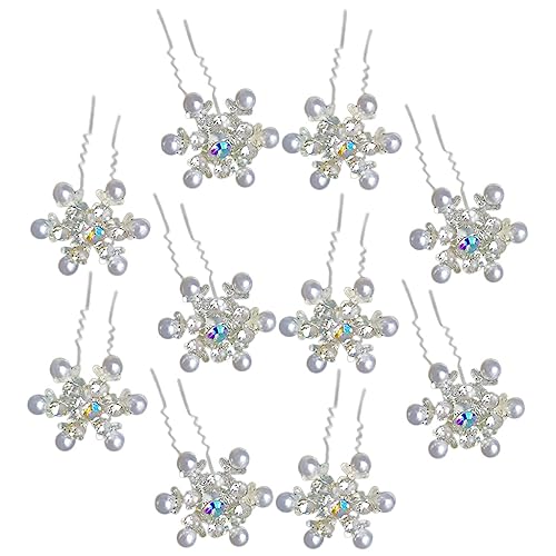 DRESSOOS 10stücke Teiliges Braut Haarnadeln Mit Rhinestone Design Elegante Hochzeits Haarschmuck Für Damen Für Besondere Anlässe Und Hochzeiten Sorgen Für Bezaubernde Frisuren von DRESSOOS
