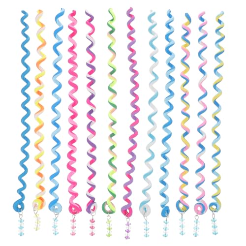 DRESSOOS Zopf-kopfschmuck Für Mädchen 12-teilige Zopfhalter Für Kinder Spiral-flechtwerkzeuge Haar-accessoires Einfach Zu Verwenden Für Das Haarstyling von DRESSOOS