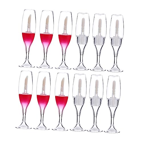 DRESSOOS 12 Stücke Mini Lip Gloss Flaschen Leere Tragbare Container von DRESSOOS