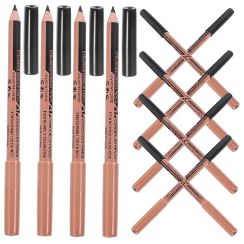 DRESSOOS 12St Augenbrauenstift eyebrow pencil Augen-Make-up-Kit Brauenstift für Augenbrauen wasserfester Eyeliner Bleistift Kosmetikstift für Damen Abdeckstift Export Kosmetiktasche Suite von DRESSOOS