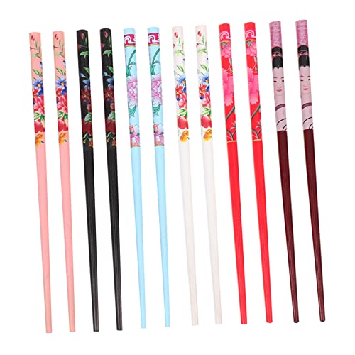 DRESSOOS 12Stücke Chinesische Haarstäbchen für Damen Retro Haarschmuck für Hochzeiten Partys Alltagsmode Verschiedenen Farben DRESSOOS 12Stücke Chinesische Haarstäbchen für Damen Retro Haarschmuck für Hochzeiten Partys Alltagsmode Verschiedenen Farben von DRESSOOS