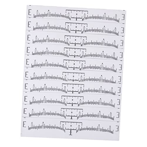 DRESSOOS 130 Stücke Einweg-augenbraue-lineal-schablonen-transparentes Mapping-aufkleber-make-up-tool DRESSOOS 130 Stücke Einweg-augenbraue-lineal-schablonen-transparentes Mapping-aufkleber-make-up-tool von DRESSOOS