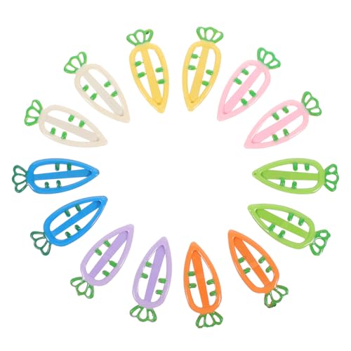 DRESSOOS Niedliche Karotten-haarspangen Für Mädchen 14 Stück Haar-accessoires Für Mädchen Zartes Design von DRESSOOS
