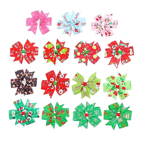 DRESSOOS 15 Stück Teiliges Set Weihnachts Haarspangen für Mädchen Adorable Schleifen Haarclips Festliche Haaraccessoires für Weihnachtsfeiern und Besondere Anlässe DRESSOOS 15 Stück Teiliges Set Weihnachts Haarspangen für Mädchen Adorable Schleifen Haarclips Festliche Haaraccessoires für Weihnachtsfeiern und Besondere Anlässe von DRESSOOS