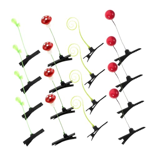 DRESSOOS 16stücke Pflanzen-haarclips Für Niedliche Haarklammern Im Pflanzendesign Für Partys Alltag Und Besondere Anlässe Süße Haaraccessoires Für Kleine Mädchen von DRESSOOS
