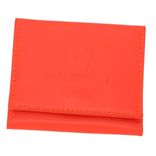 DRESSOOS 1stück Nagelwerkzeug Aufbewahrungstasche Tragbarer Organizer Für Nagelschleifköpfe Zubehör Für Schönheitssalons Und Nagelkunstliebhaber Langlebig Und Praktisch Für Zuhause von DRESSOOS