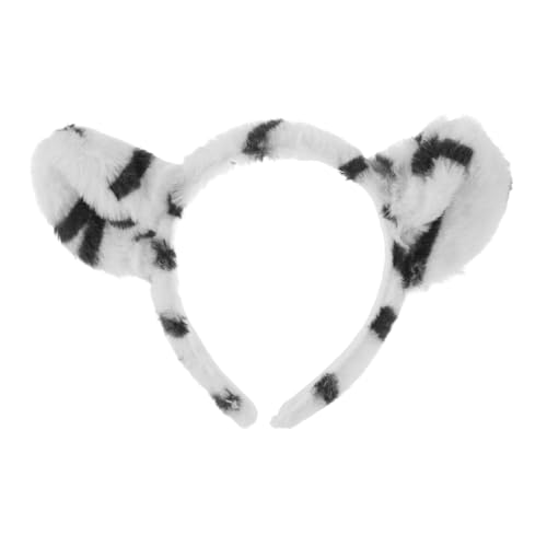 DRESSOOS 1Stk Stirnband Kostüm Stirnbänder Tier-Cosplay-Haarbänder Kostüm für kosmetiktäschchen haarband sausageparty Kinderparty-Requisite Cosplay-Kopfschmuck für Stoff Weiß von DRESSOOS