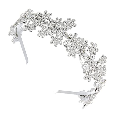 DRESSOOS Braut Kopfschmuck 1Stk Stirnband haarschmuck Diamant Kopfbedeckung Zubehör Damen Haarschmuck Für Damen von DRESSOOS