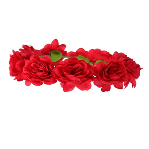 DRESSOOS Rotes Stoffblumen-haarband Modische Kopfbedeckung Für Teenager-mädchen Zum Valentinstag DRESSOOS Rotes Stoffblumen-haarband Modische Kopfbedeckung Für Teenager-mädchen Zum Valentinstag von DRESSOOS