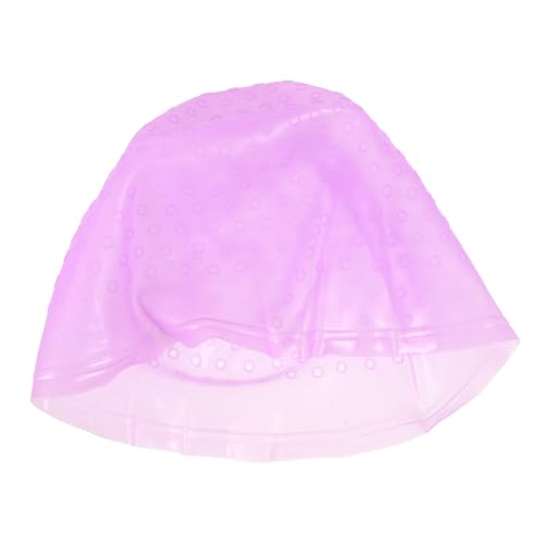 DRESSOOS 1satz Silikon Haarfärbehut Für Salon Wiederverwendbare Farbkappe Mit Häkelnadel Für Präzise Strähnchen Und Einfache Anwendung Für Professionelle Haarfärbung Zu Hause von DRESSOOS