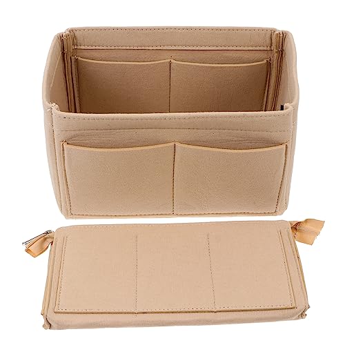 DRESSOOS 1Stk Aufbewahrungsbeutel aus Filz Reisezubehör Toilettenartikel Bleistiftbehälter Kosmetiktasche Make-up-Organizer-Tasche Make-up-Taschen Kosmetikbeutel aus Filz Kosmetikhalter von DRESSOOS