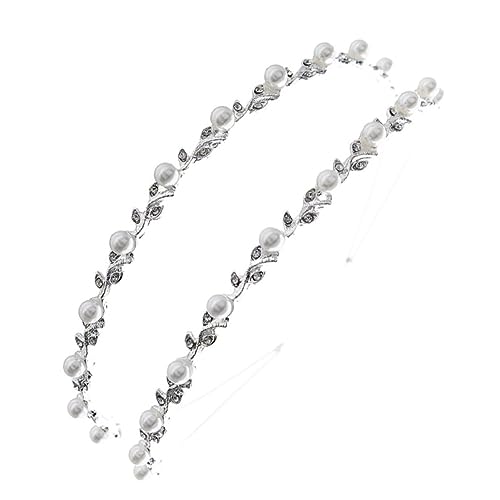 DRESSOOS Chic Haar Clip Frauen Clip Stirnband Decor Doppel Deck Kopfschmuck Für Hochzeit Bankett DRESSOOS Chic Haar Clip Frauen Clip Stirnband Decor Doppel Deck Kopfschmuck Für Hochzeit Bankett von DRESSOOS
