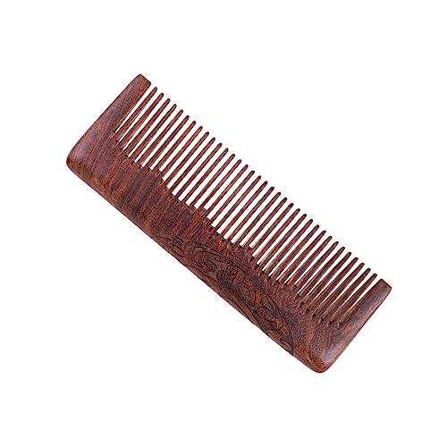 DRESSOOS Sandelholz-haarkamm 1 Stück Kopfhautmassage-tool Für Frauen Verhindert Haarausfall Und Verbessert Die Durchblutung von DRESSOOS